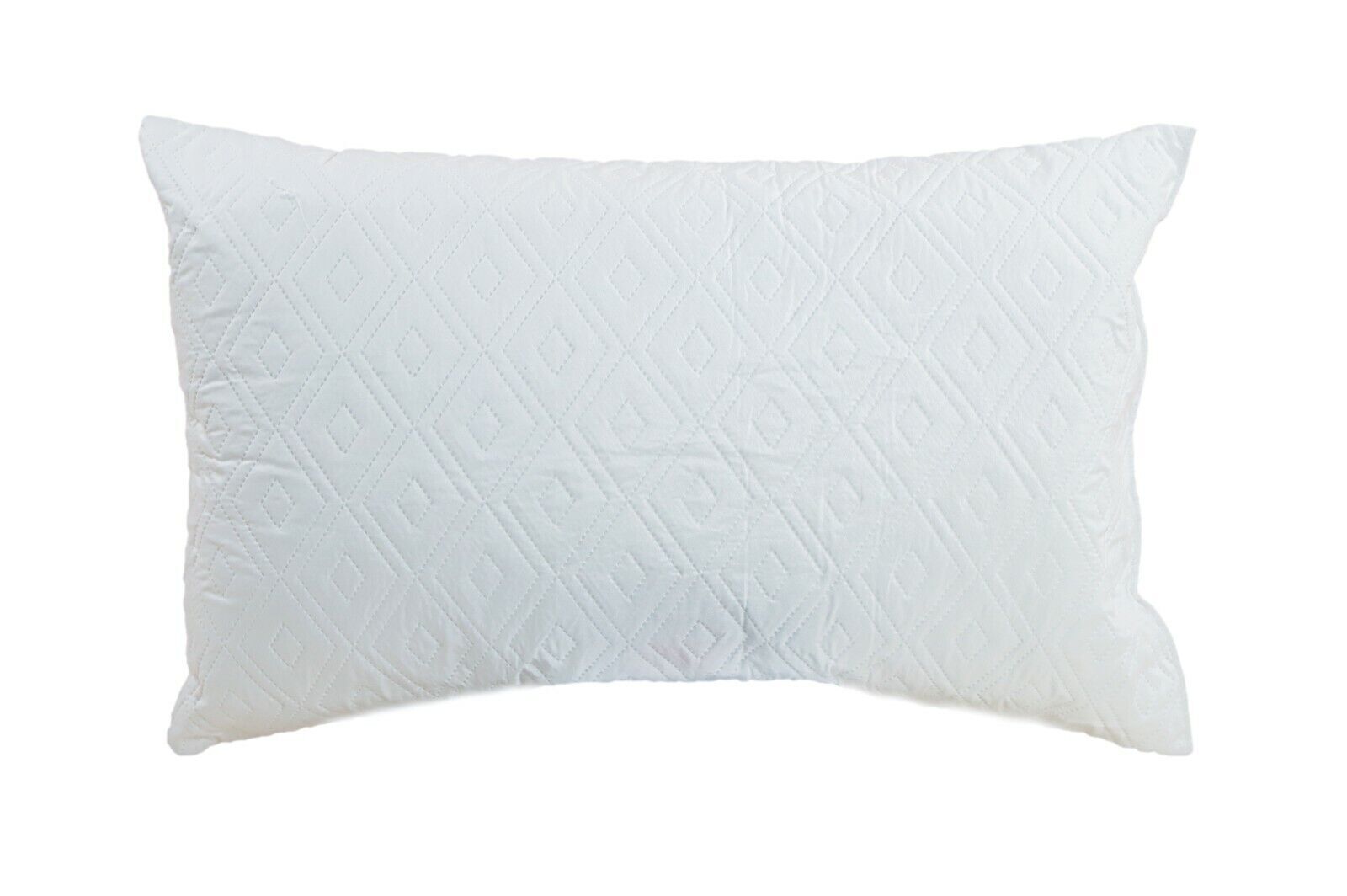 Guanciale Cuscino Traspirante in Fiocco Anallergico Morbido Comfort 50x80cm