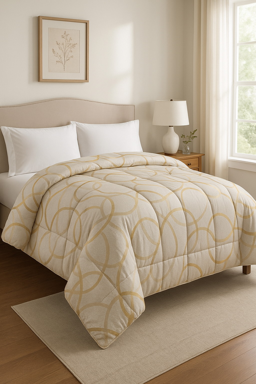 Piumone Trapunta Matrimoniale Invernale 450gr Calda Morbida Made in Italy Letto