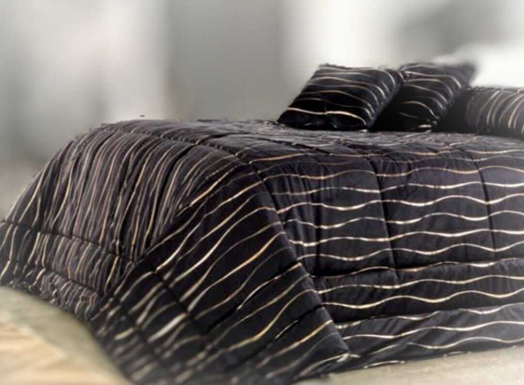 Piumone Trapunta matrimoniale Vellutata Moderna Morbida Calda Elegante Inverno