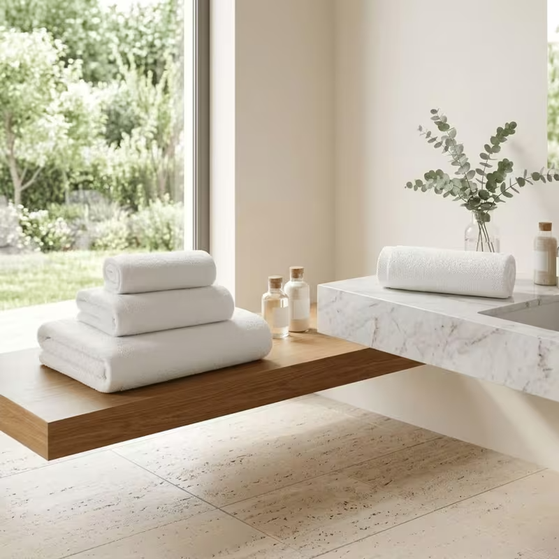 Set  Asciugamani Bagno 100% Spugna Cotone Made in Italy Viso Ospite Telo Doccia