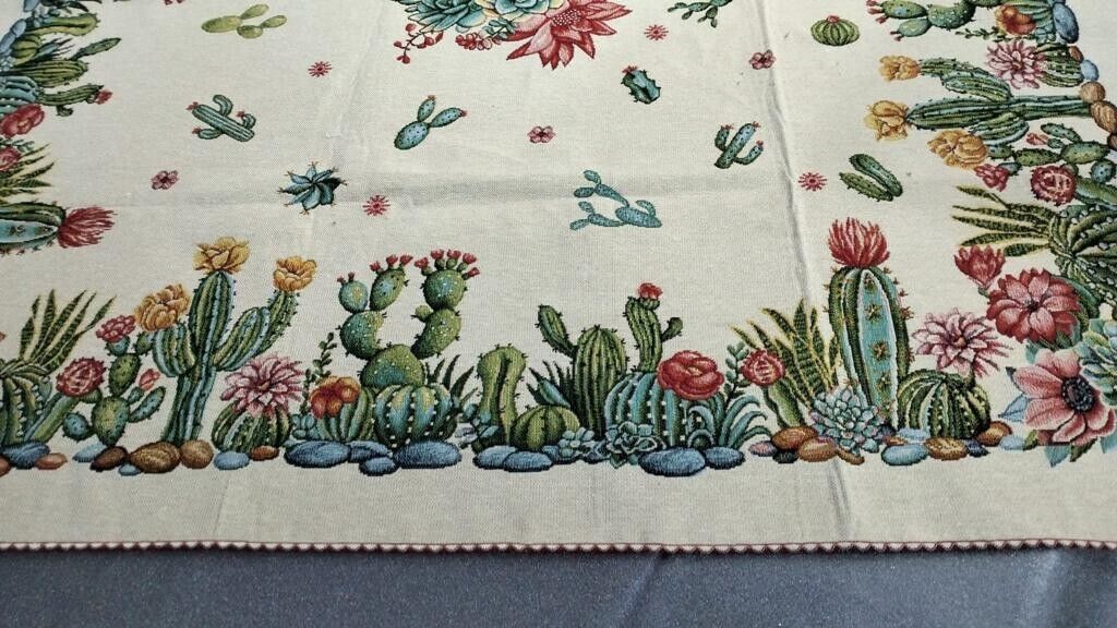 Copritavolo/Centrotavola Gobelin Cactus Qualita\' Misura Fantasia