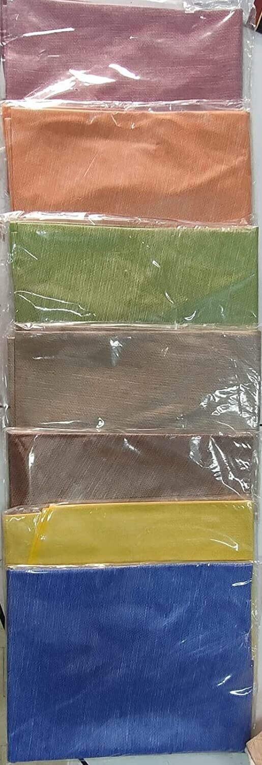 Tovaglia Cerata Plastica per Tavola Tinta Unita Vari Colori e varie Misure