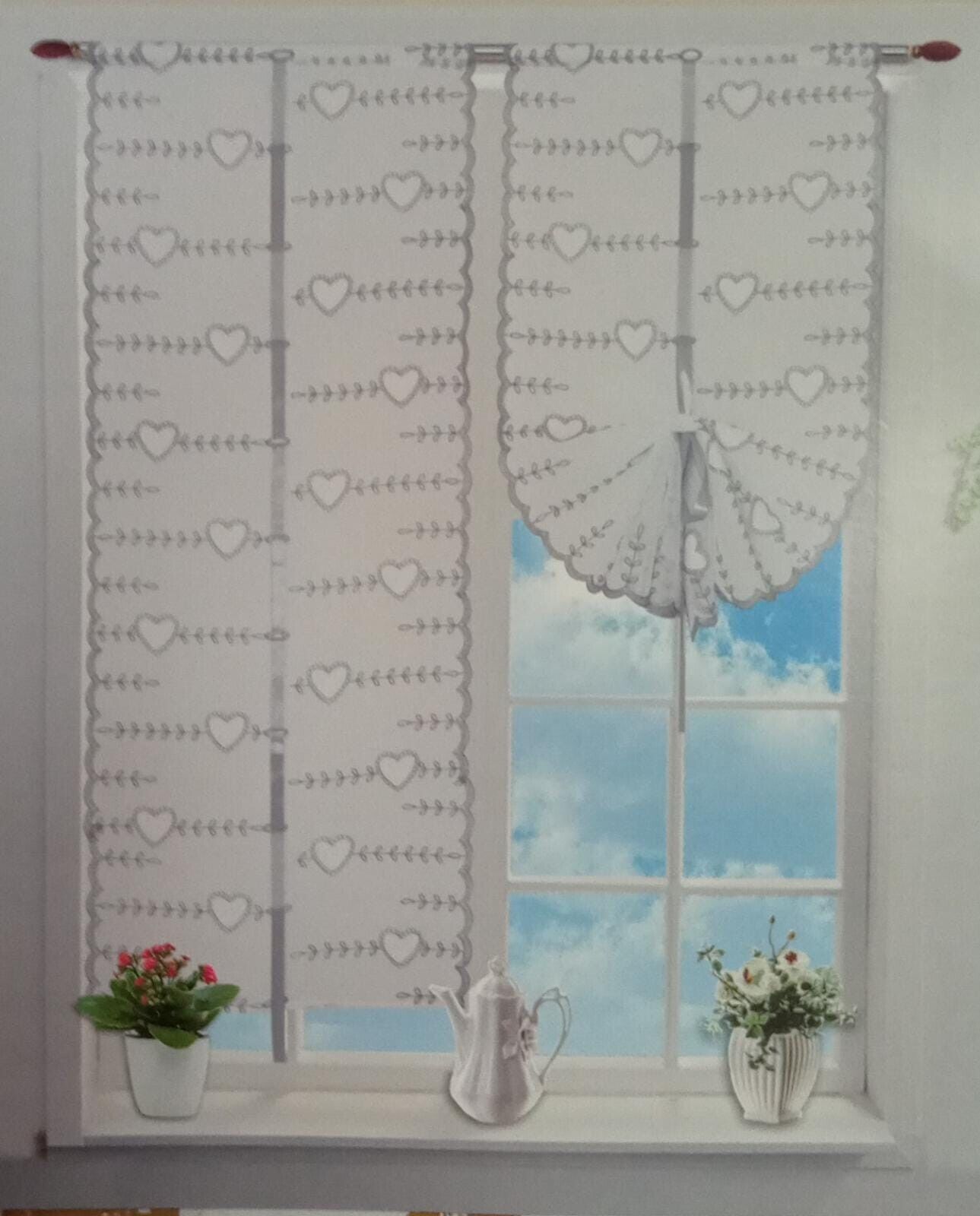 Coppia Tende Leggere Eleganti per Soggiorno, Camera, Balcone, Finestra Design