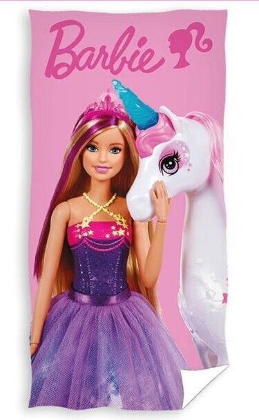 Telo mare Bambini Disney Vari Personaggi Morbidi Cotone Assorbente 70x140cm