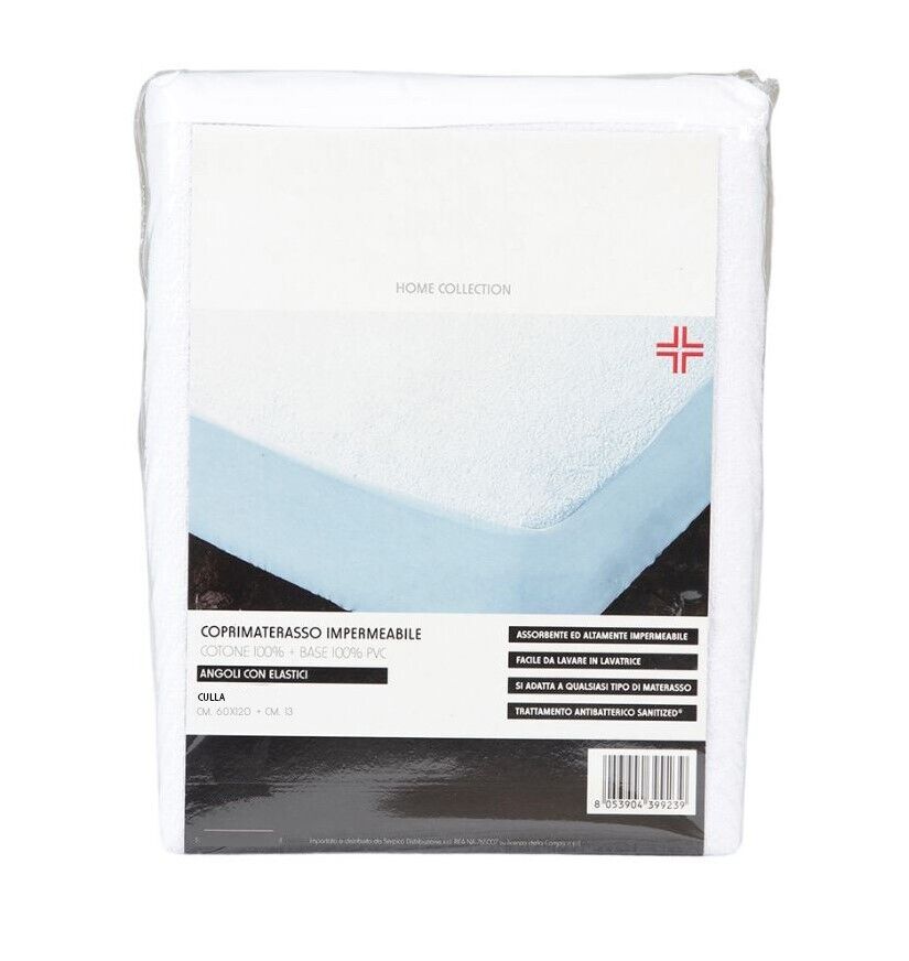 Coprimaterasso Impermeabile Angoli Elasticizzato super Extra prodotto Italiano