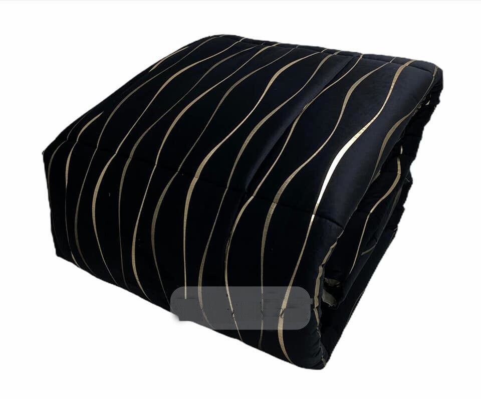 Piumone Trapunta matrimoniale Vellutata Moderna Morbida Calda Elegante Inverno
