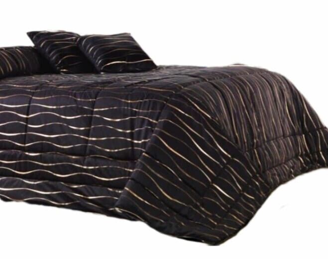 Piumone Trapunta matrimoniale Vellutata Moderna Morbida Calda Elegante Inverno