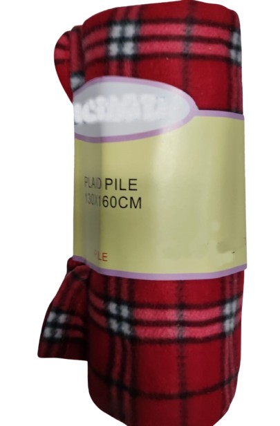 Set da 3 pezzi Plaid pile morbido soffice leggero trama scozzese. Varie misure