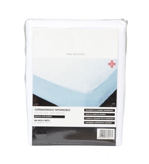 Coprimaterasso Impermeabile Angoli Elasticizzato super Extra prodotto Italiano