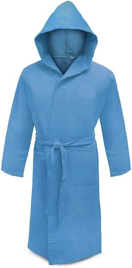 Accappatoio Microfibra bambini ragazzi unisex Cappuccio Cintura morbido leggero
