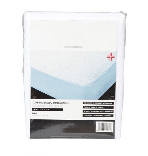 Coprimaterasso Impermeabile Angoli Elasticizzato super Extra prodotto Italiano
