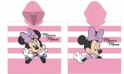 Telo mare Poncho con cappuccio bambino Disney Puro cotone Morbido Minnie/Topolin