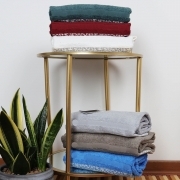 Asciugamano Set 1piu'1 Ospite Morbida Spugna Puro Cotone Assorbente T. Unita