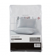 Coppia Federe Rigate 50x80 Puro Cotone 100% Qualità Extra Cerniera Traspirante