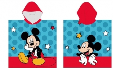 Telo mare Poncho con cappuccio bambino Disney Puro cotone Mo