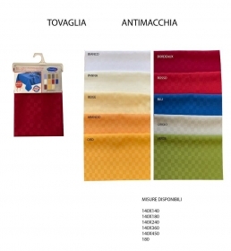Tovaglia No Stiro Antimacchia Impermeabile in poliestere Tin