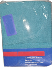 Accappatoio Bagno Nido D\'Ape da Viaggio Versatile Cappuccio 