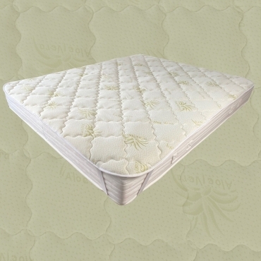 Topper Aloe Vera Elastici Traspirante Trapuntata Made in Ita