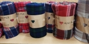 Set da 3 pezzi Plaid pile morbido soffice leggero trama scozzese. Varie misure